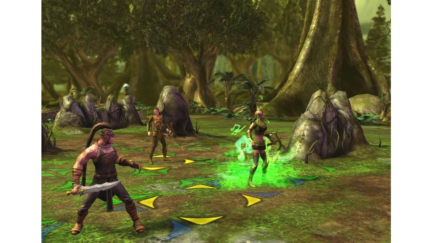 Magic: The Gathering – Tactics Wo »Natur« im Spiel ist, sind Elfen nicht weit.