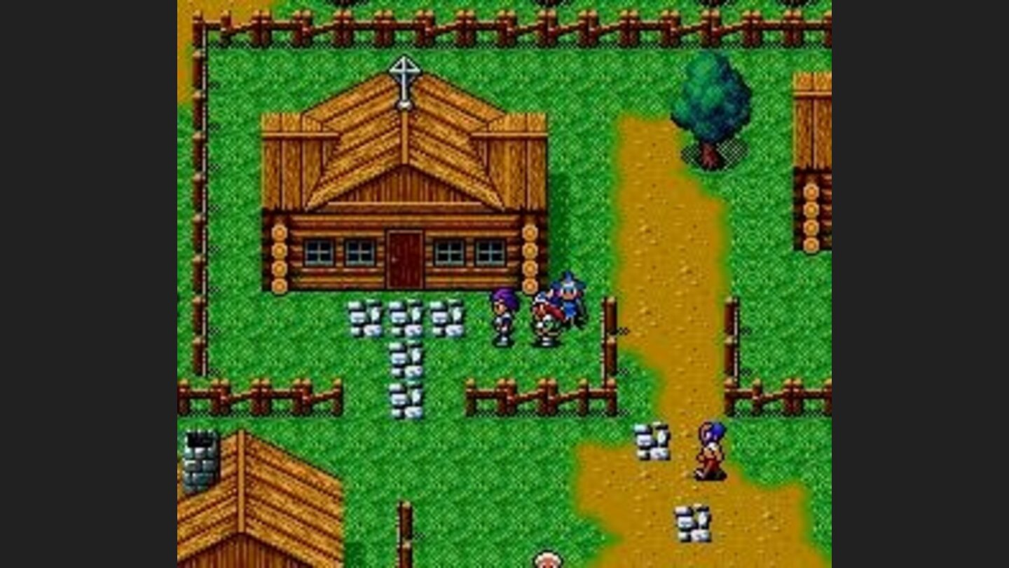 Visiting a village