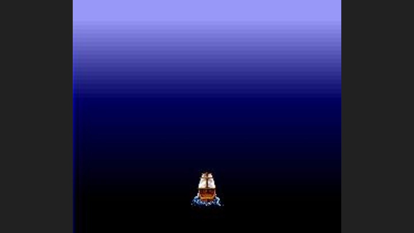 The ship and the sea...