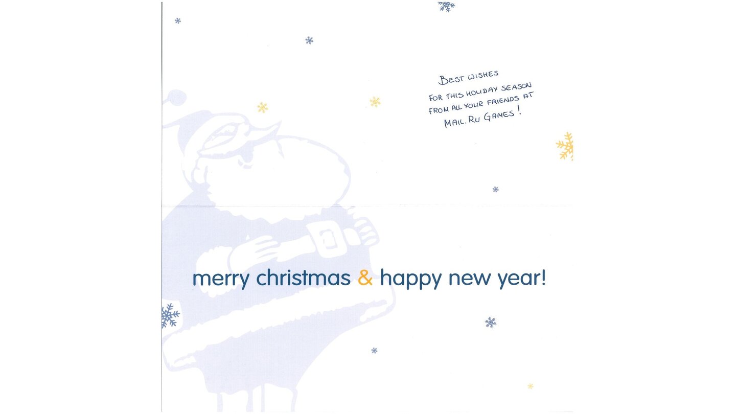 Weihnachtskarten 2010mailrugames