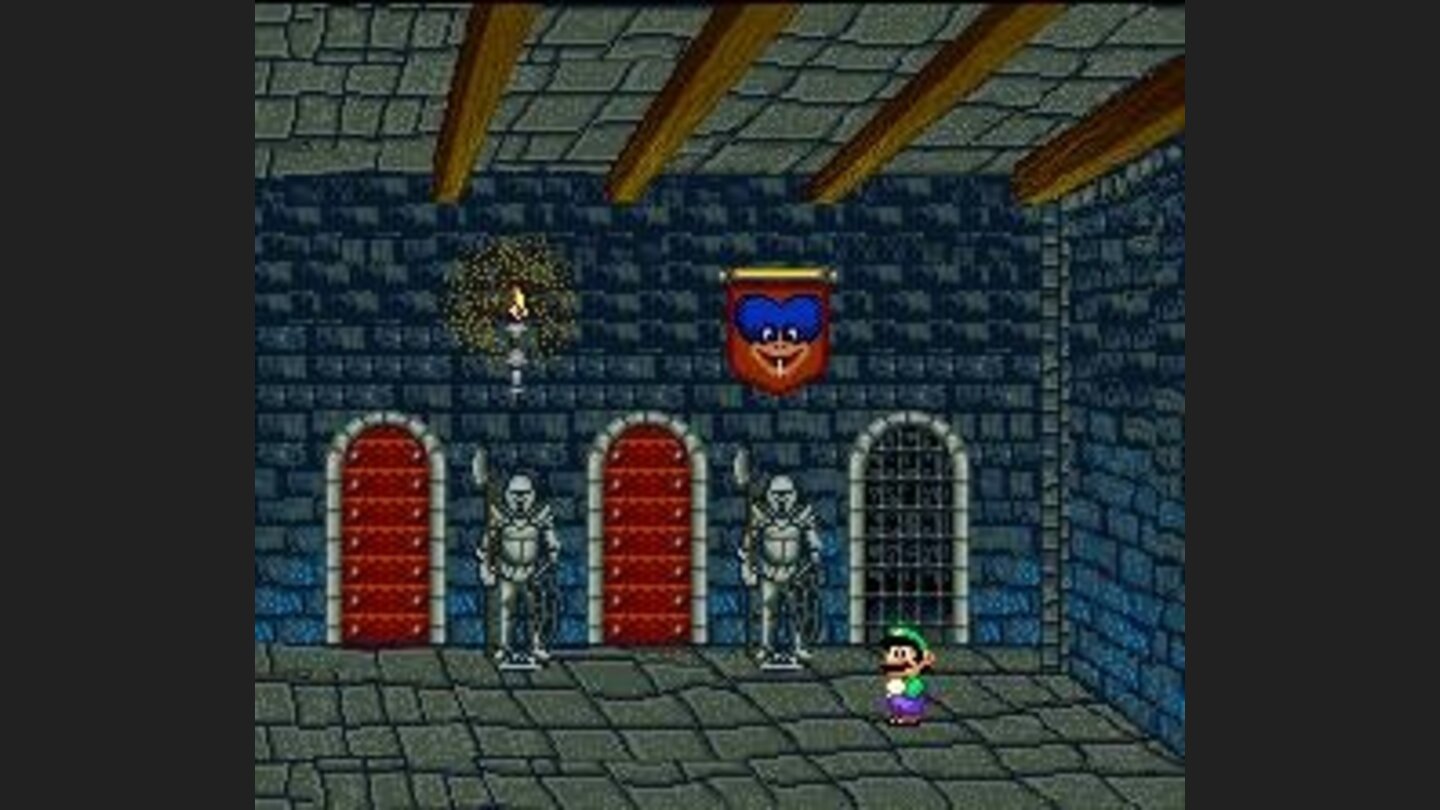 There are 5 doors to choose. Pick one of them and begin to search for Mario around the world!