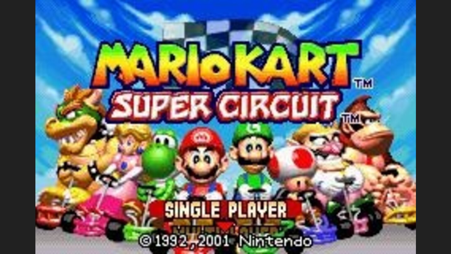 Mario Kart Super Circuit Gameboy Advance www.gamestar.de