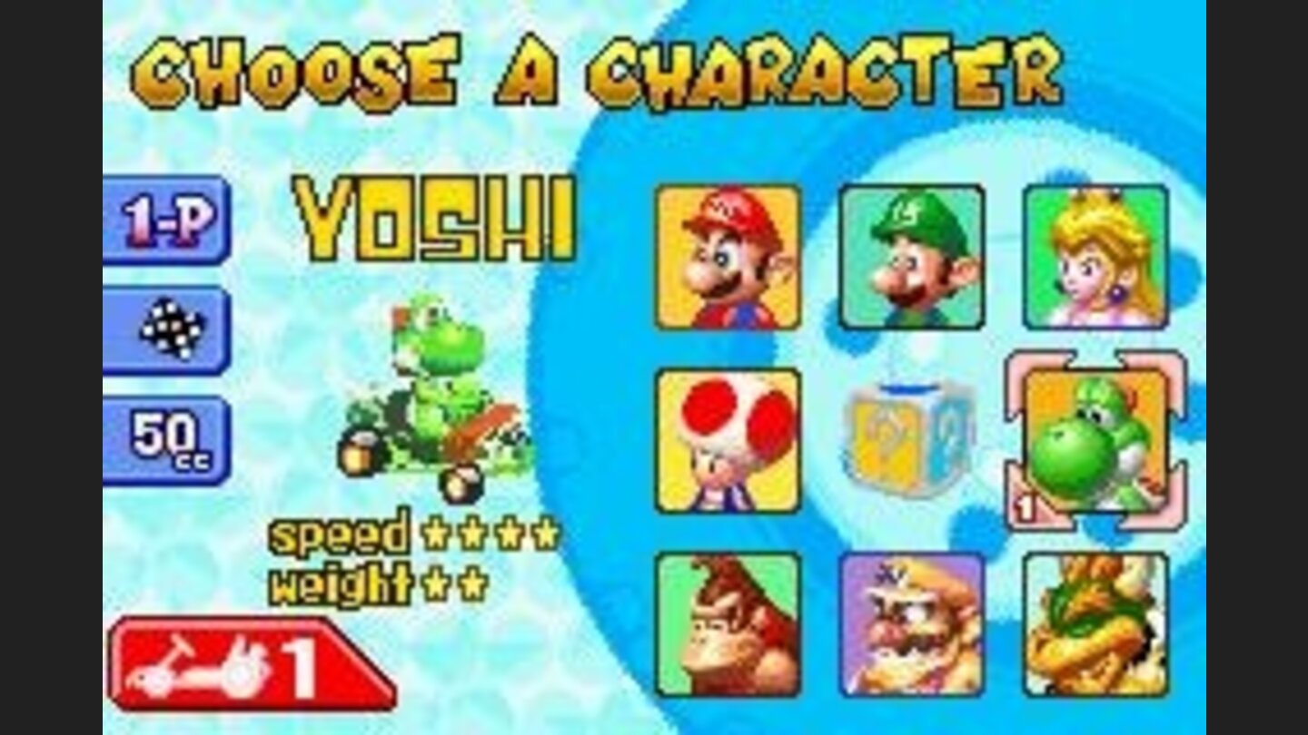 Character Selection