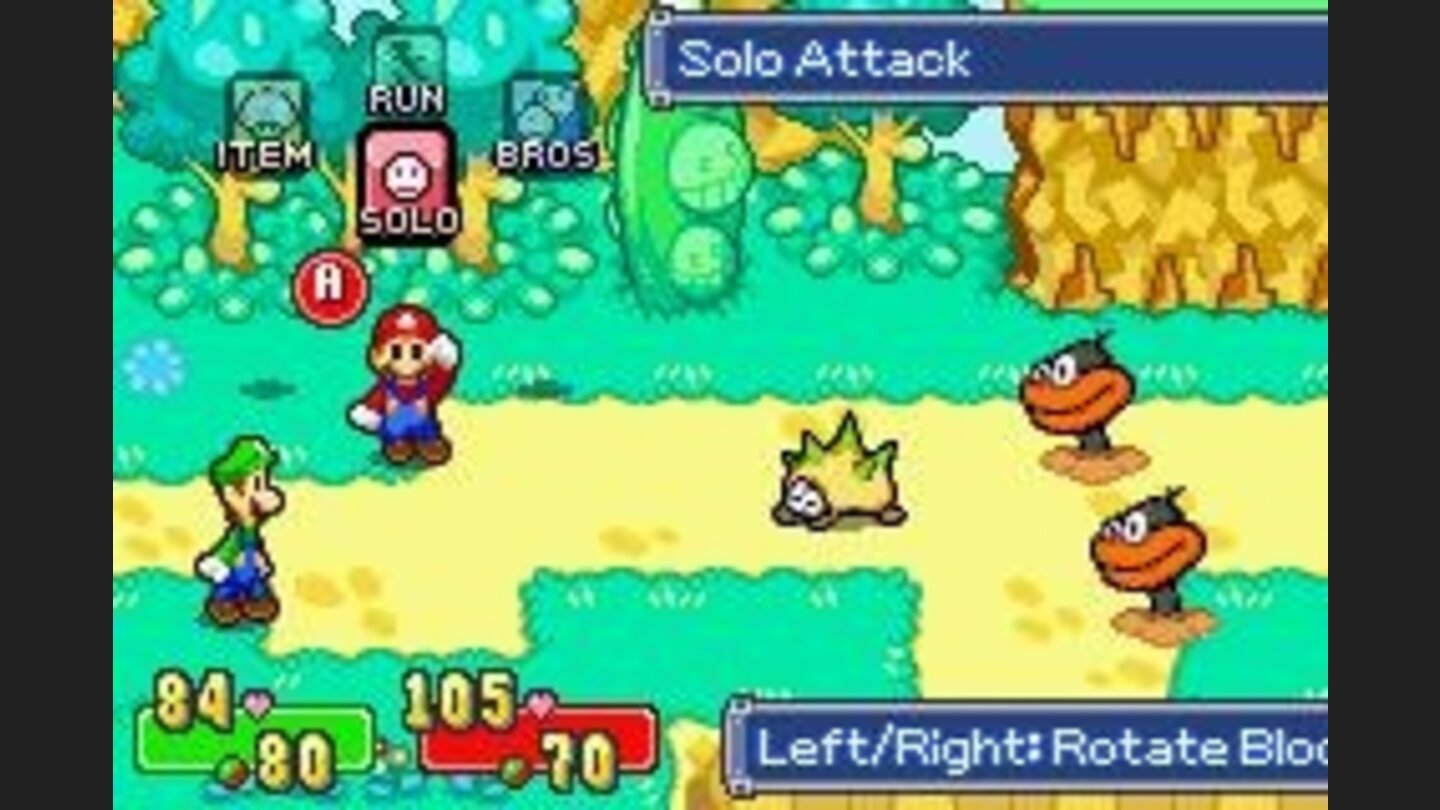 Battle menu