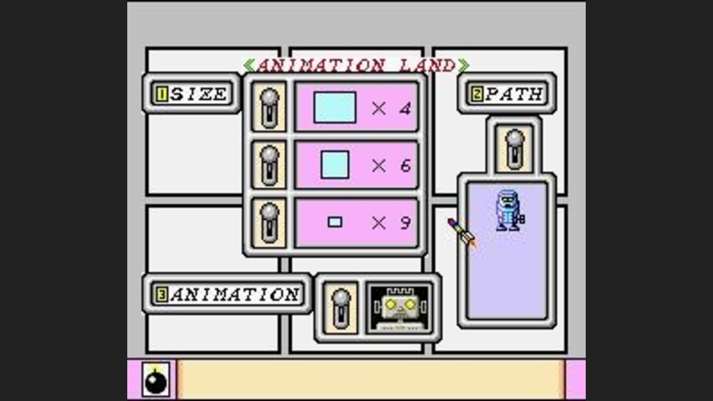 The animation editor is easy to play around with