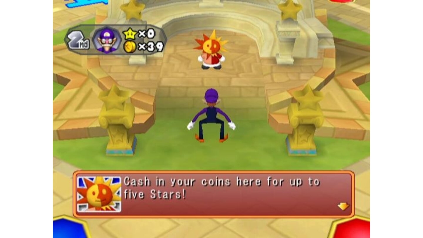Waluigi has a chance to buy some stars...