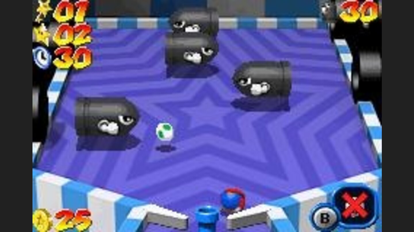 See how many big Bullet Bills you can destroy with only 30 seconds...