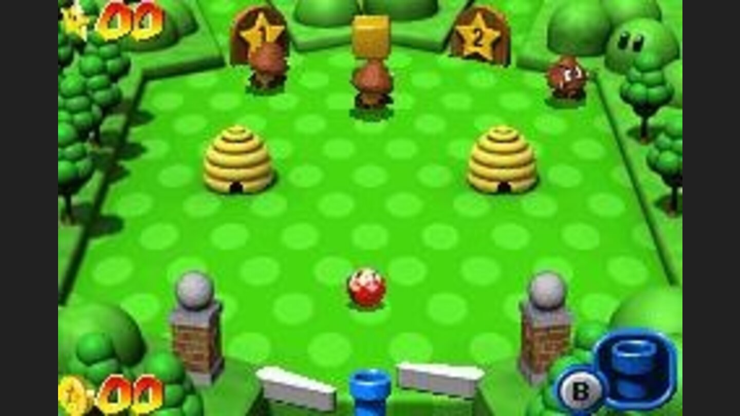 Your task: defeat some Goombas (and other enemies) in a peaceful and beautiful forest.