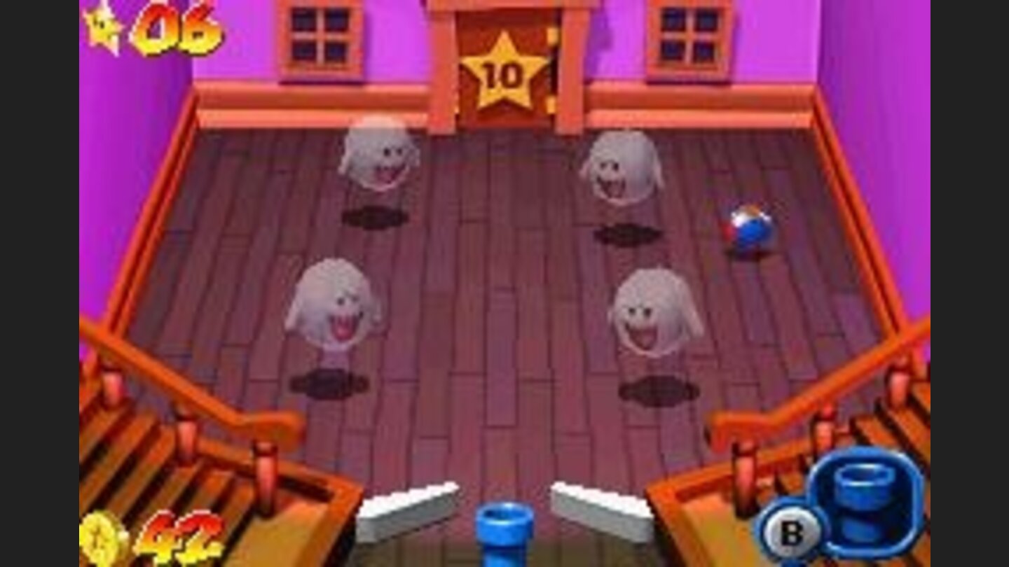 When the Boos are invisible, theyre immune to any attack.