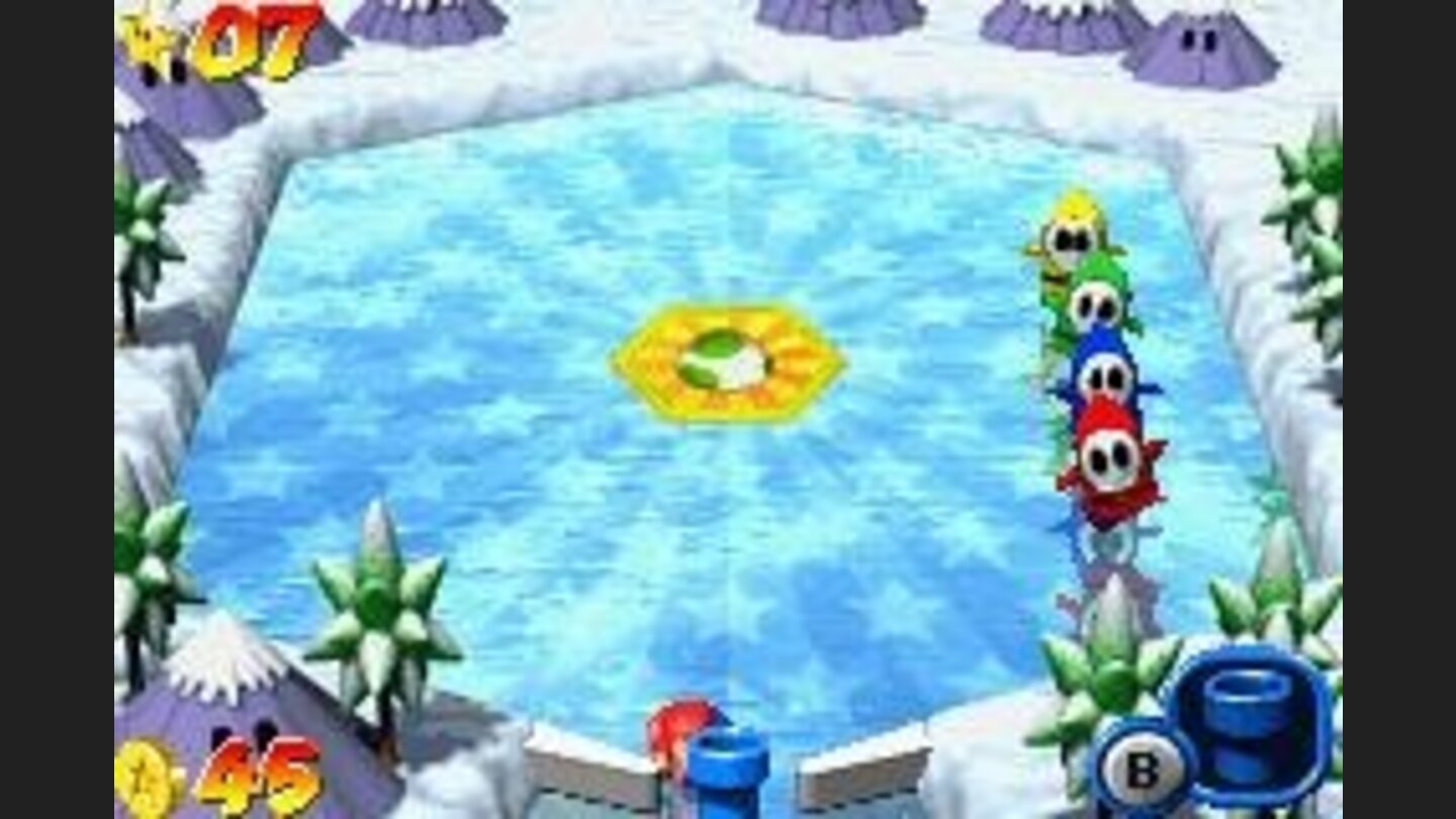 See this scene: some Shy-Guys are playing before dying...