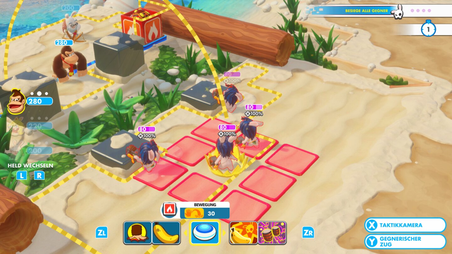 Mario + Rabbids: Kingdom Battle - Donkey Kong Adventure