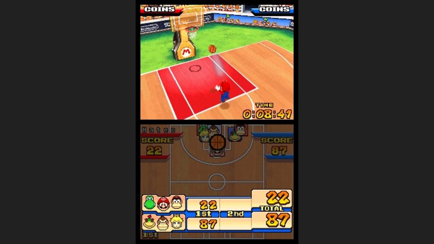 Mario Slam Basketball 4