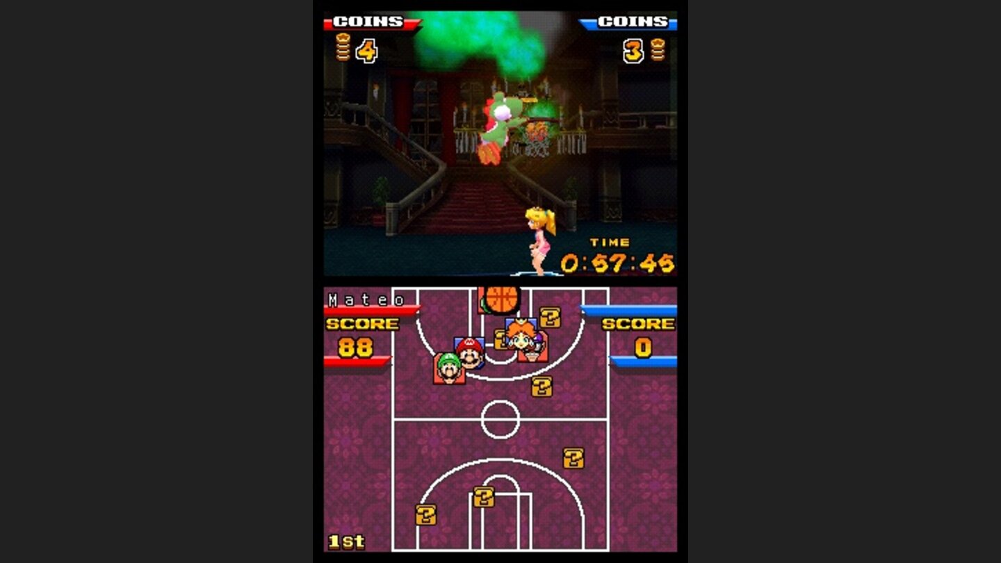 Mario Slam Basketball 5