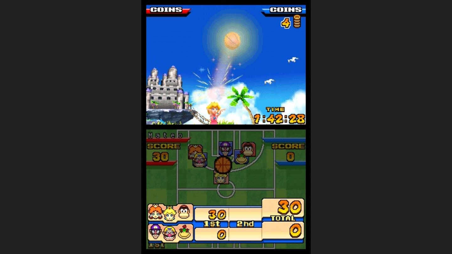 Mario Slam Basketball 8