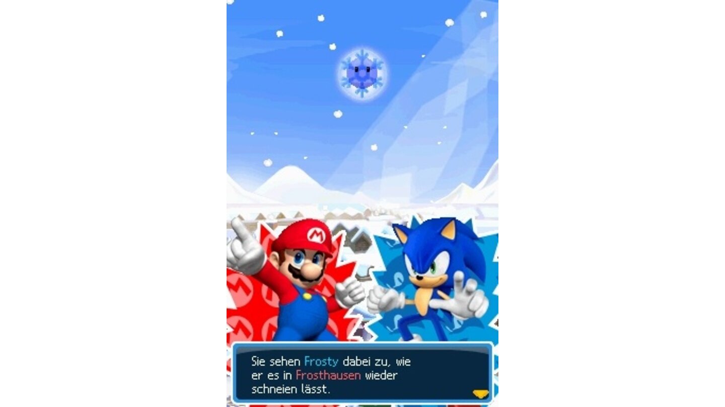 Mario & Sonic bei den Olympischen Winterspielen [DS]