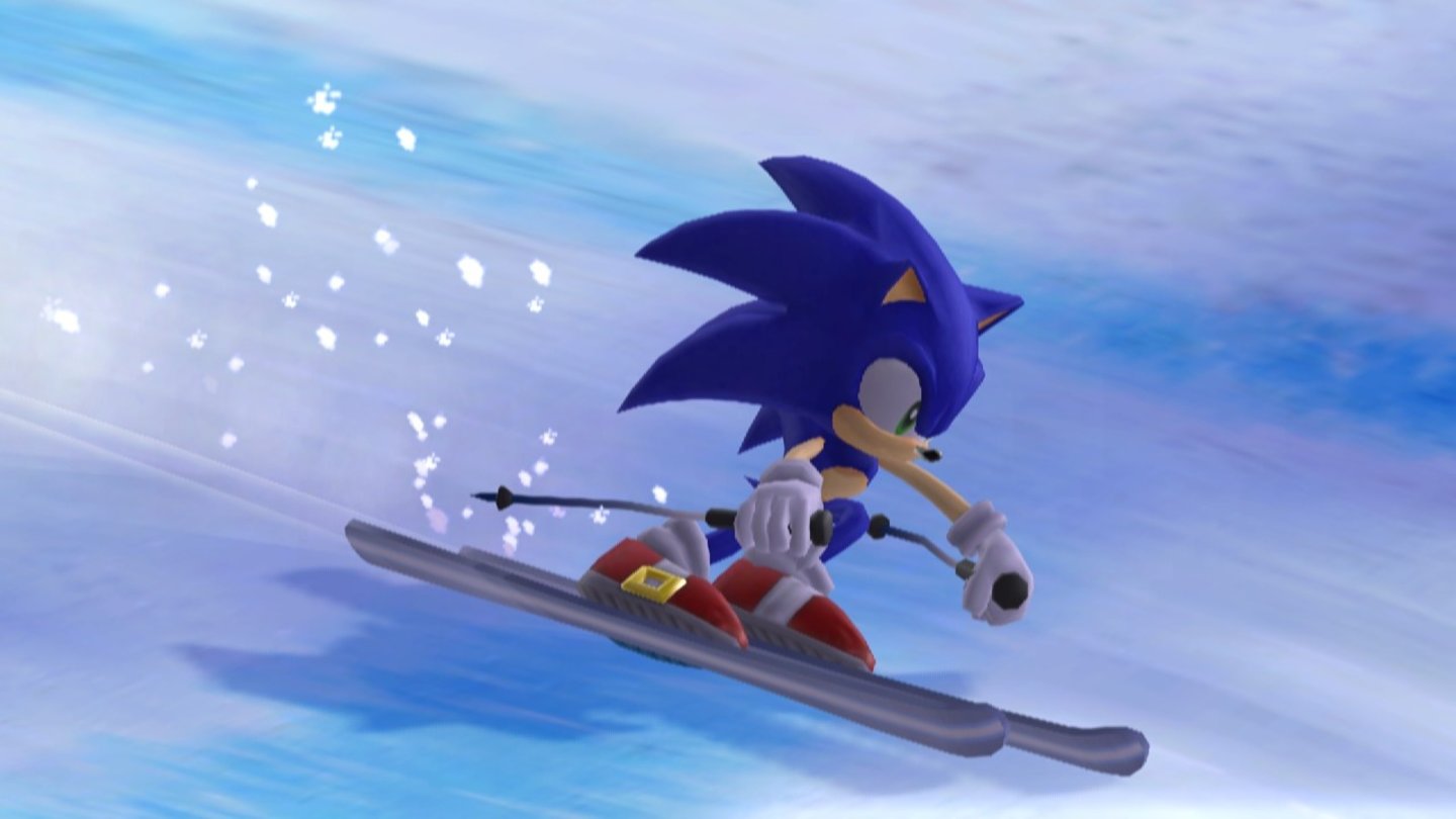 Mario Sonic bei den Olympischen Winterspielen