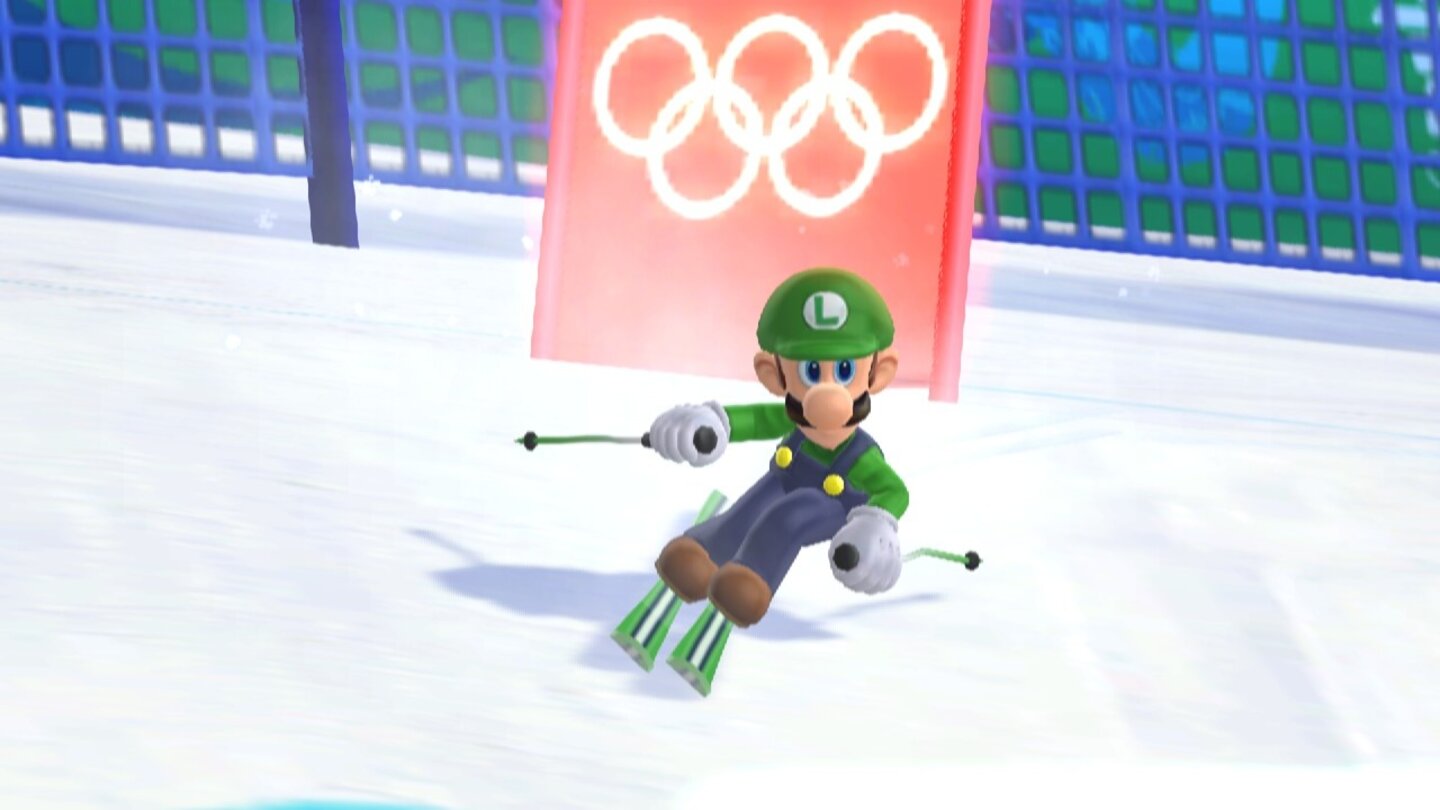 Mario Sonic bei den Olympischen Winterspielen