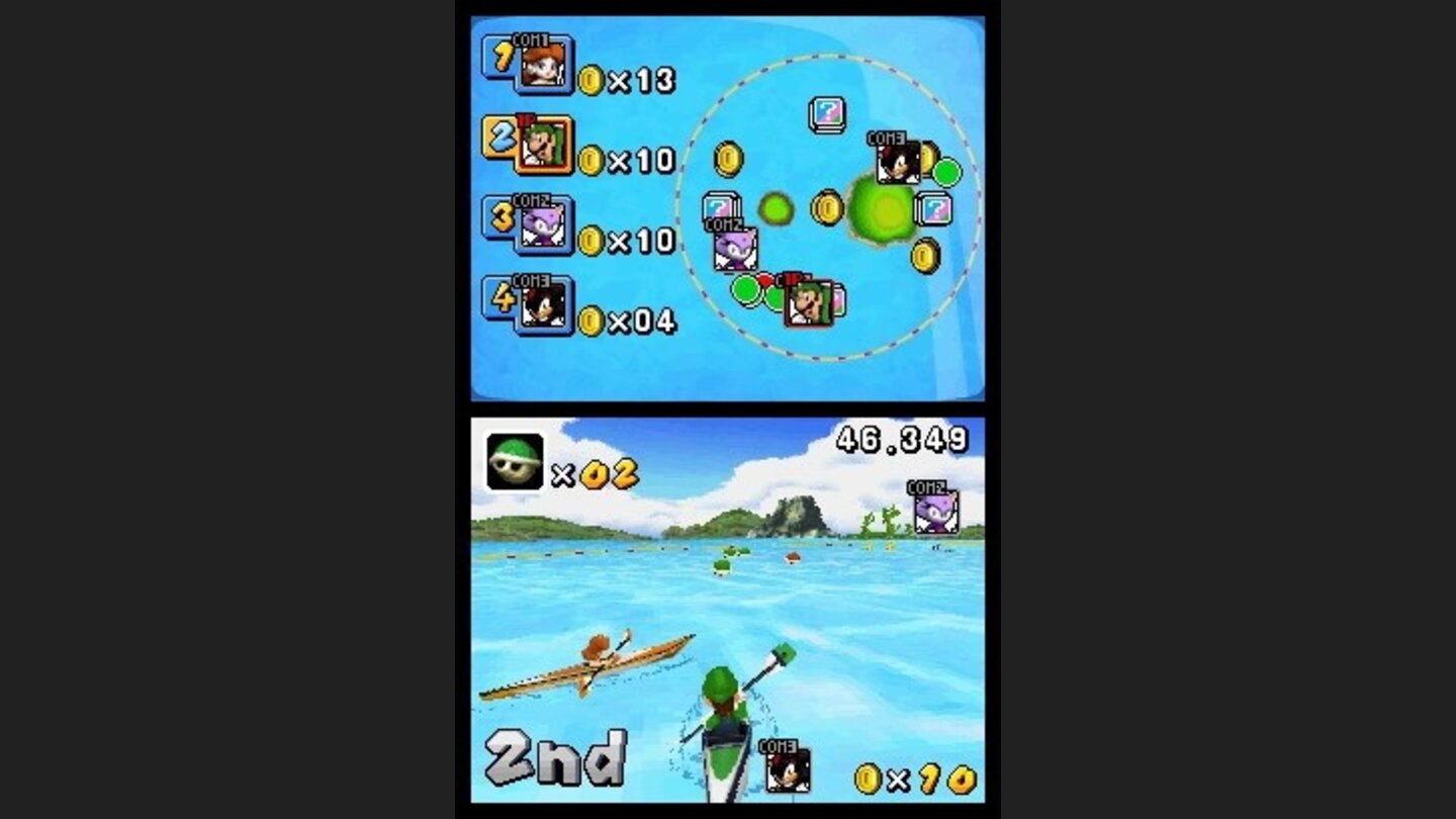 Mario und Sonic DS 13