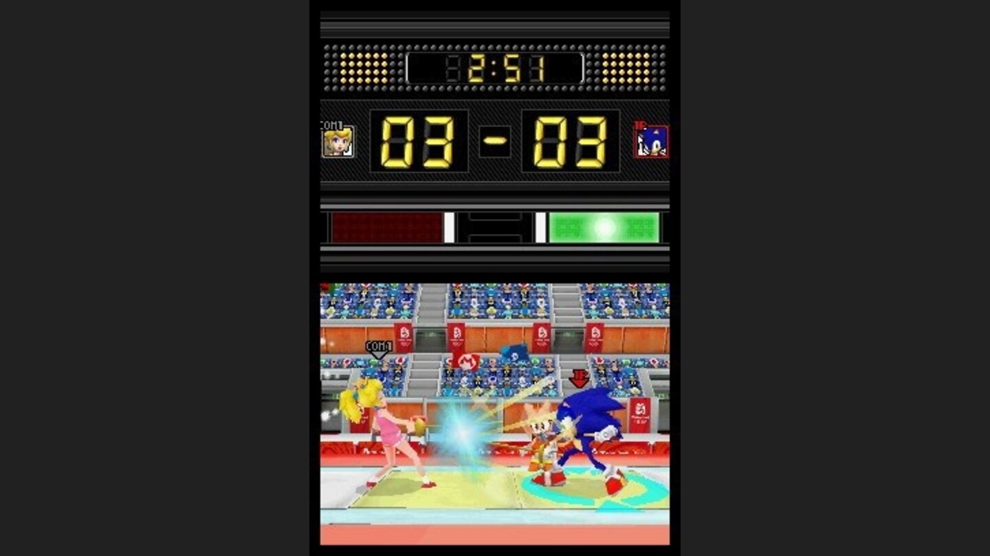 Mario und Sonic DS 18