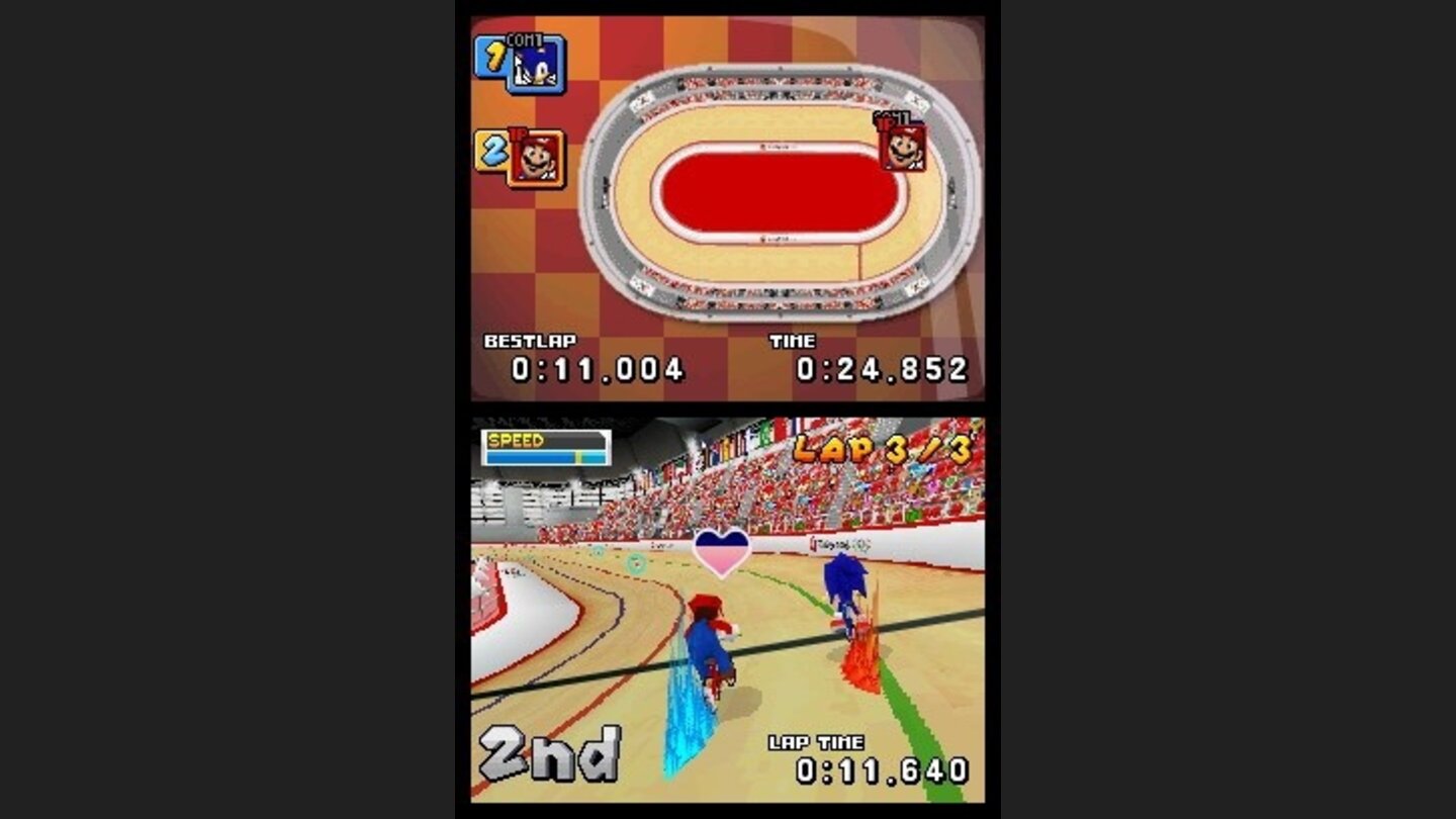 Mario und Sonic DS 30