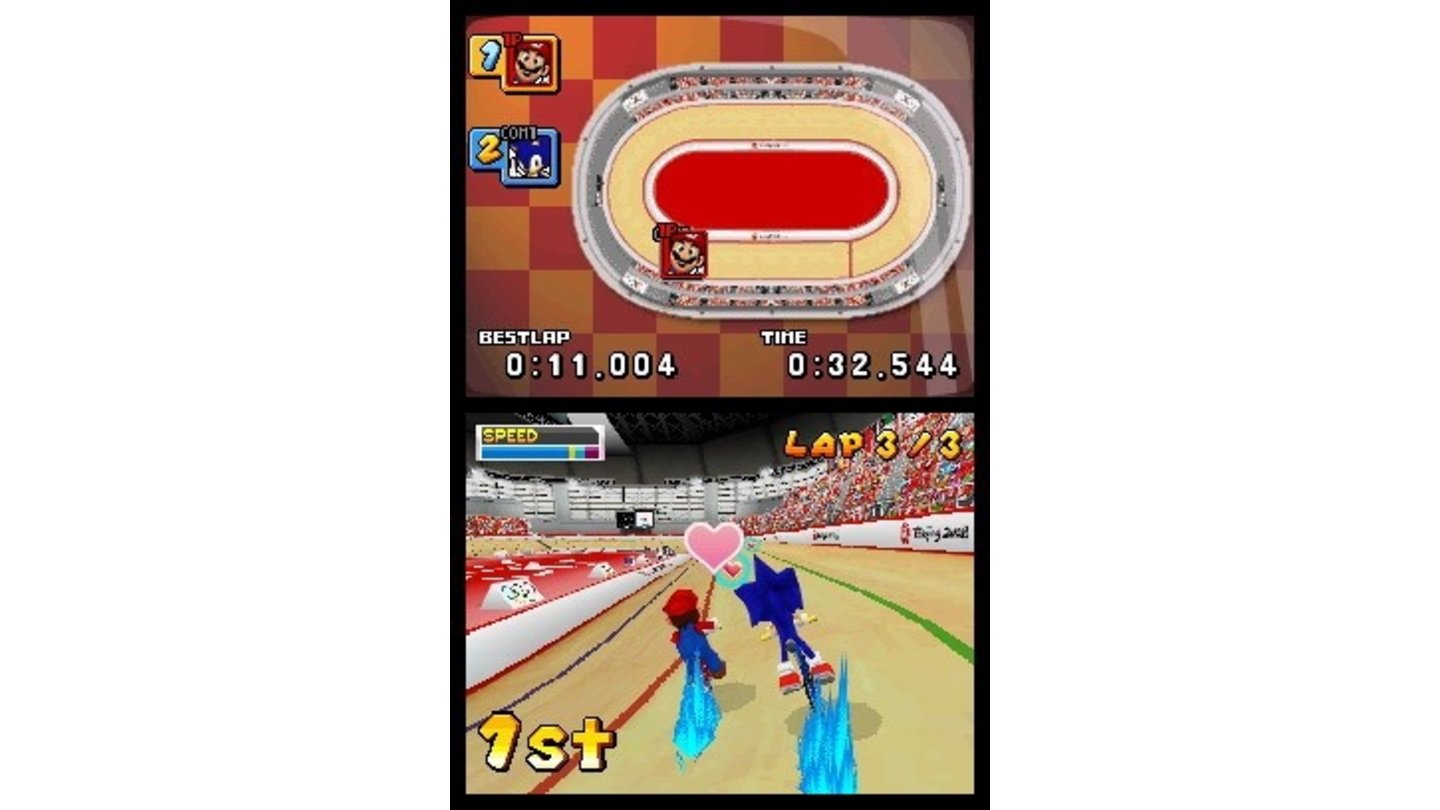 Mario und Sonic DS 31