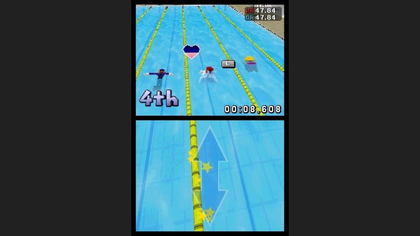 Mario und Sonic DS 3