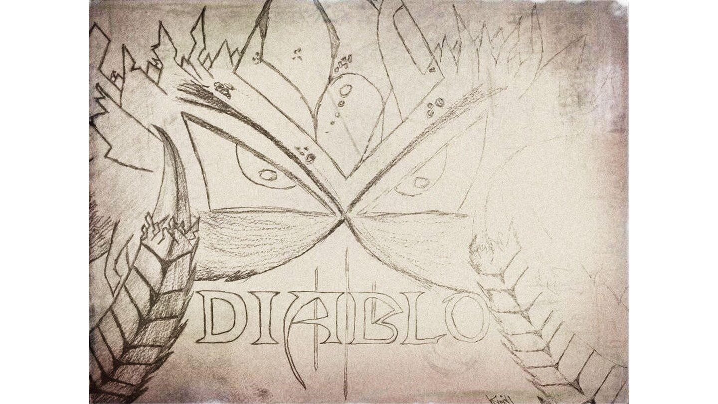 Diablo 3: ZeichenwettbewerbEinsendung von Martin Kreitl