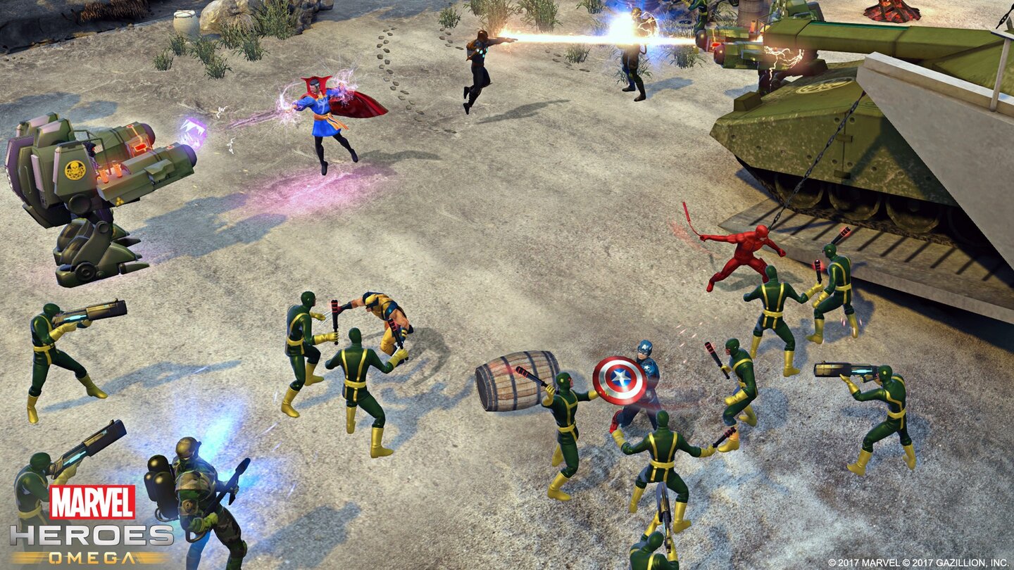 Marvel Heroes Omega
