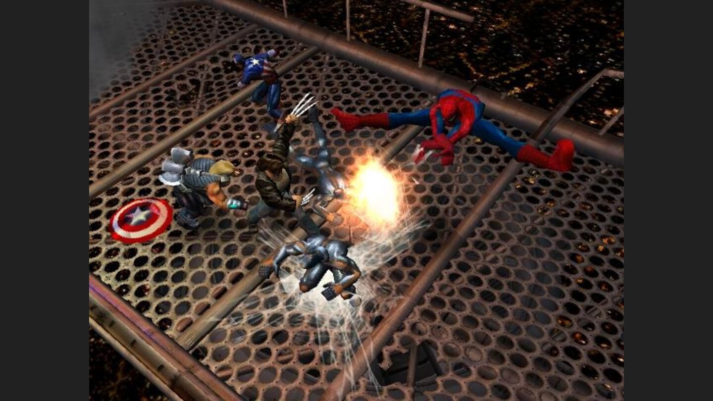 Marvel Ultimate Alliance PS2 11