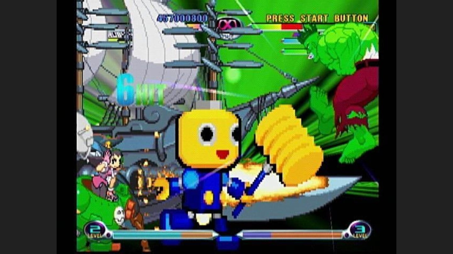 Hulk Smashed! The Hyper Combos can be devastating and can look anywhere from cool to (as shown here) just plain odd.