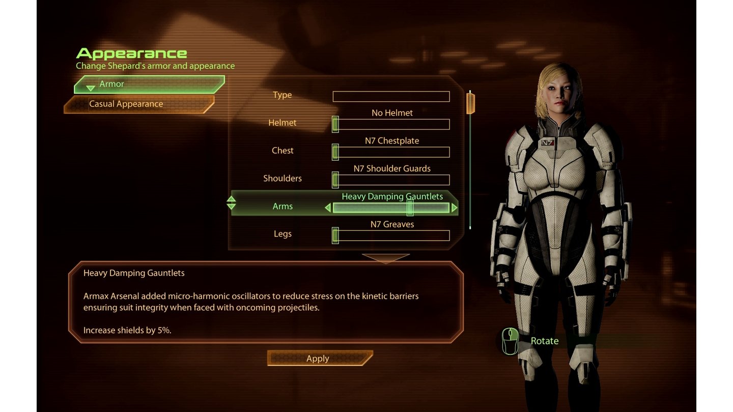 Mass Effect 2 - Die Outfits