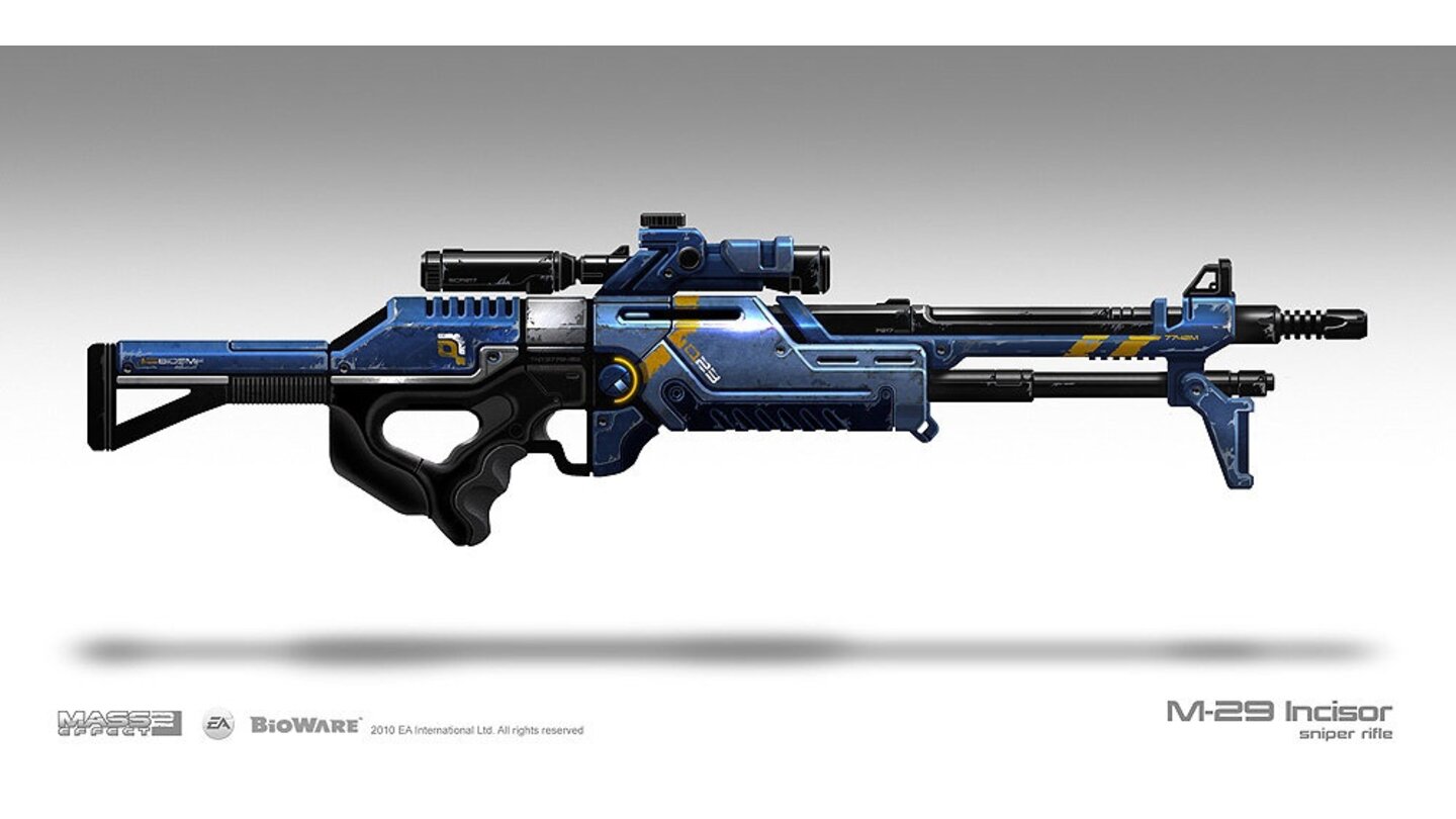Mass Effect 2 - Die WaffenM-29 Incisor Sniper Rifle