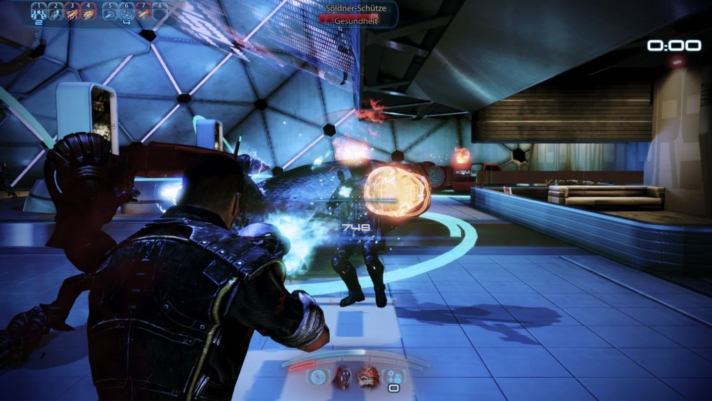 Mass Effect 3: CitadelFeuergefechte, Verschnaufspausen und Dialoge wechseln sich angenehm ab.