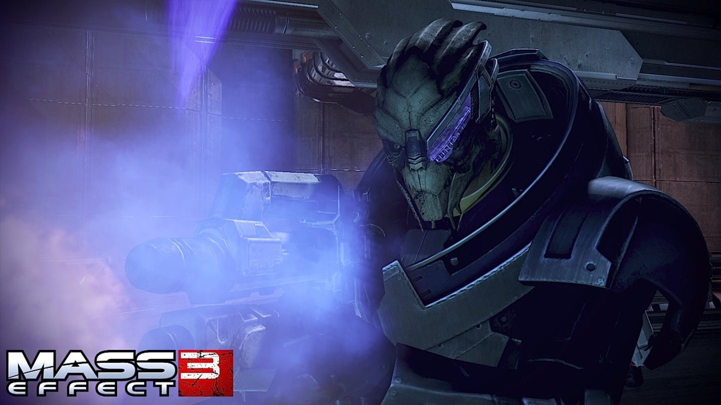 Mass Effect 3Garrus Vakarian begleitet Shepard auch im dritten Mass Effect als Crew-Mitglied.