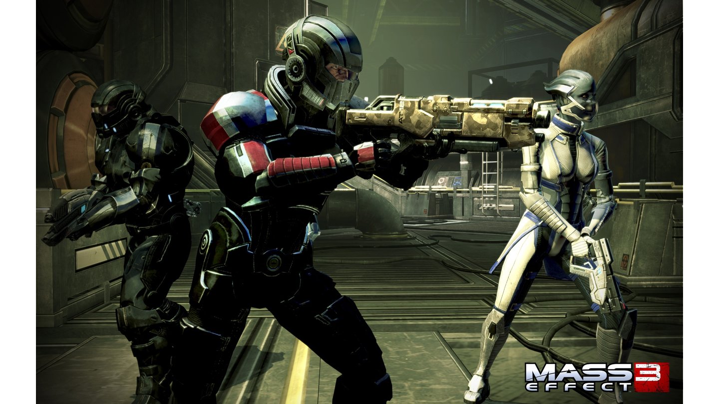 Mass Effect 3Screenshots zeigen die Vorbesteller-Items.