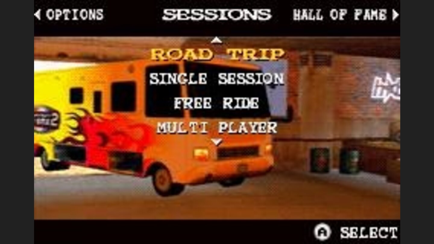Menu Screen