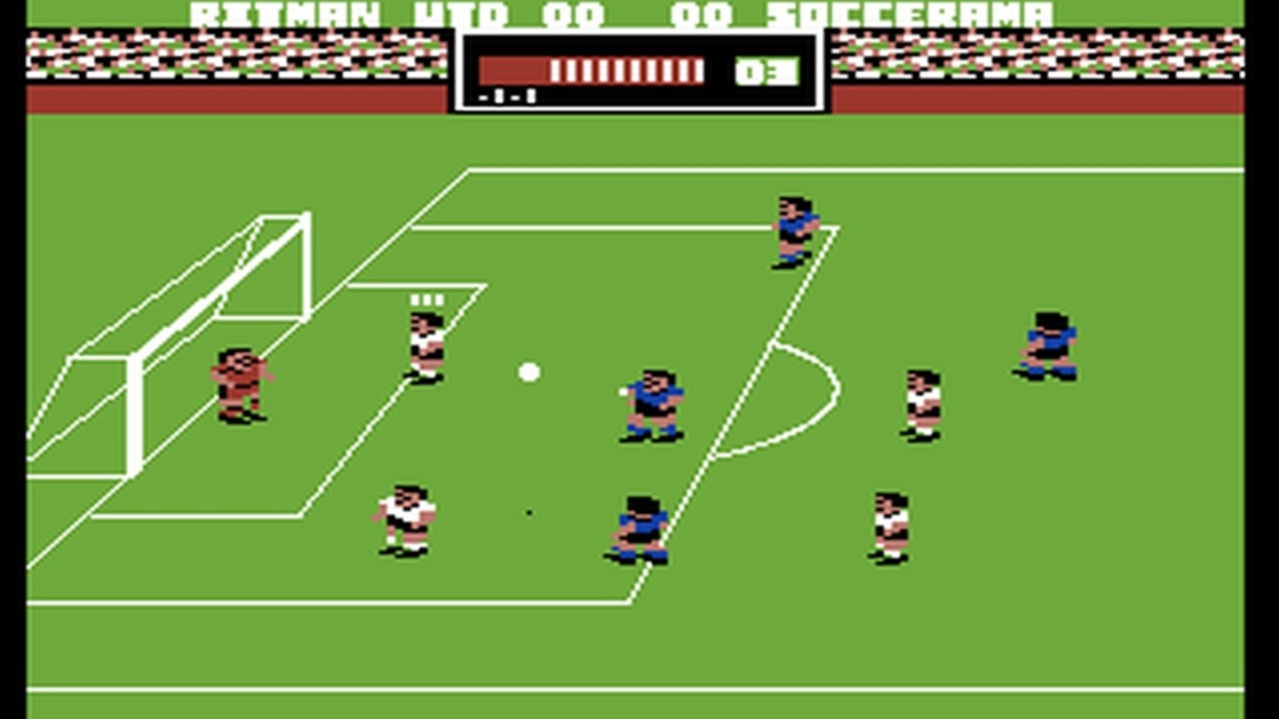 Match Day IIAls Nachfolger des ersten Fußballspiels für die Sinclair ZX Spectrum-Heimkonsole bietet Match Day II zwar Verbesserungen wie eine Handicap Funktion für menschliche Mitspieler, fällt aber vor allem durch eine revolutionäre Funktion auf: Das sogenannte »Diamond Deflection System« berechnet jedes Auf- und Abprallen des Balls abhängig von Winkel und Geschwindigkeit.