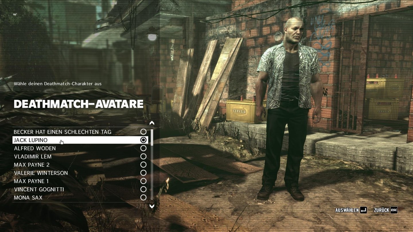 Max Payne 3 - Multiplayer-AvatareJack Lupino