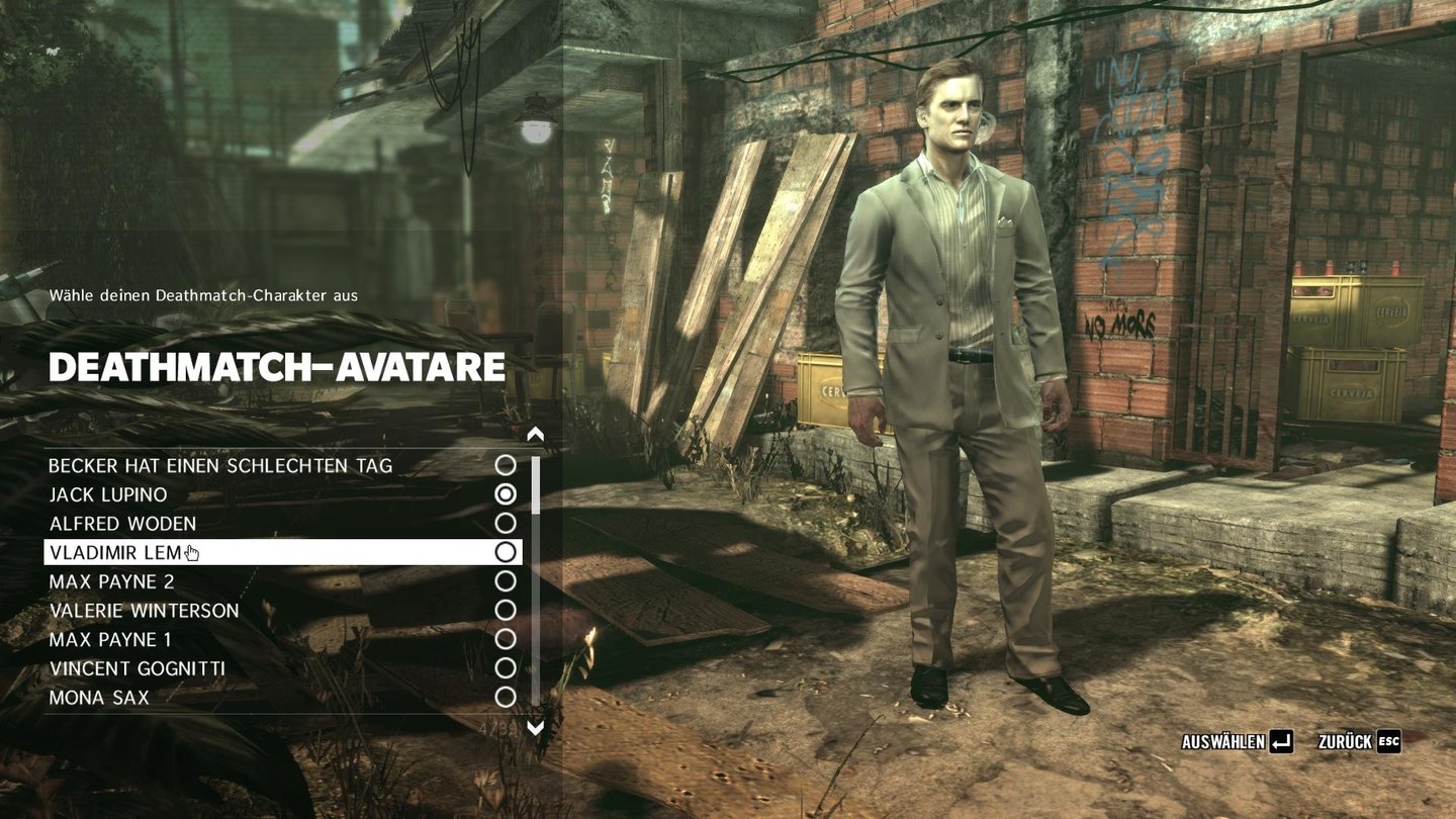 Max Payne 3 - Multiplayer-AvatareVladimir Lem