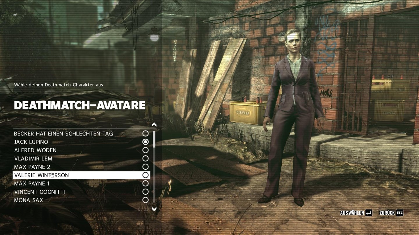 Max Payne 3 - Multiplayer-AvatareValerie Winterson