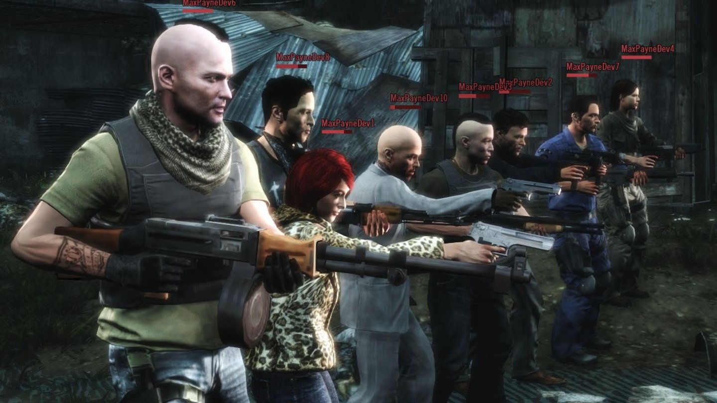Max Payne 3 - Multiplayer-ModusNeben der Ausrüstung dürfen wir auch unser Aussehen individuell gestalten.