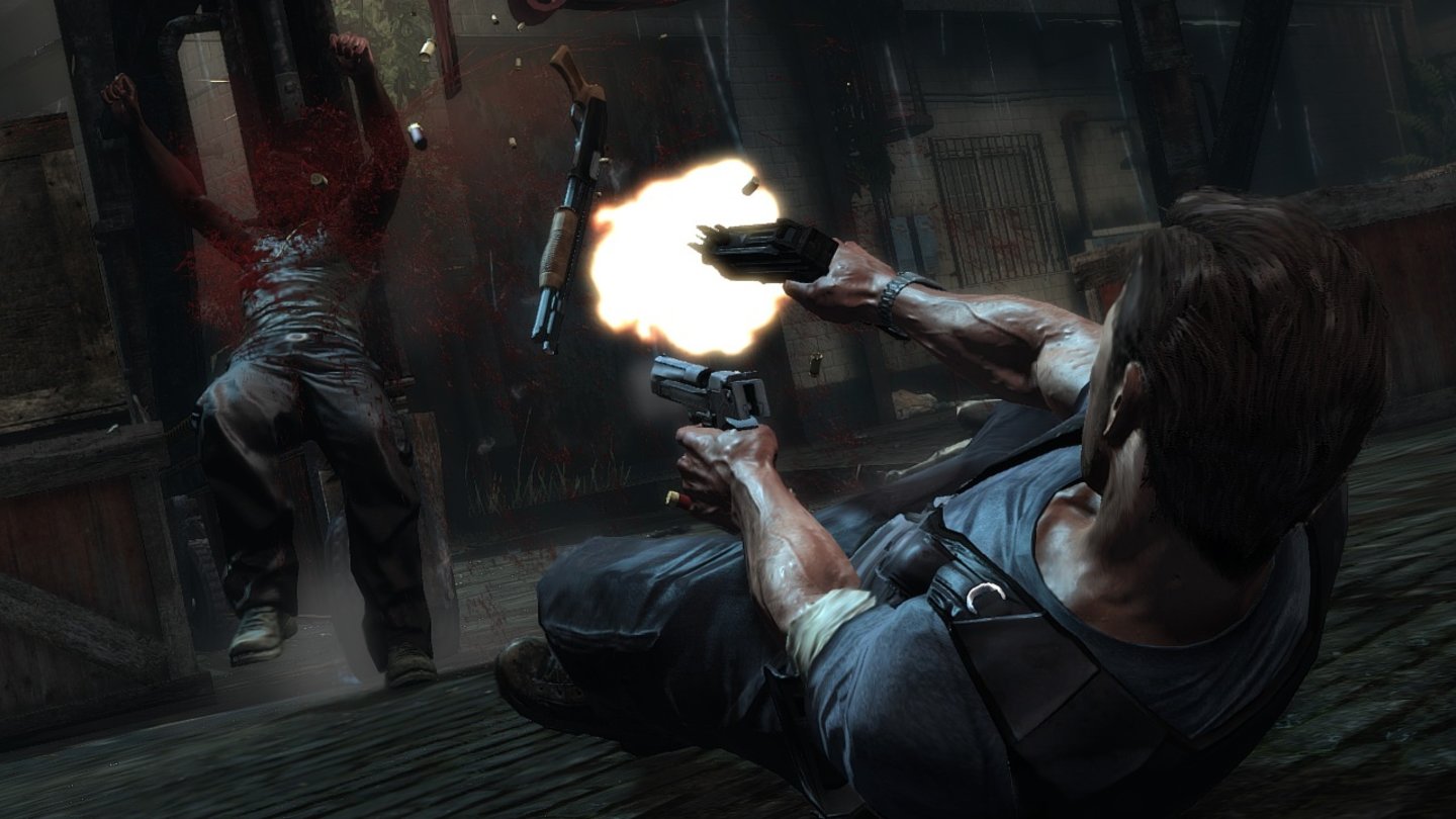 Max Payne 3Das Animationssystem von Max Payne 3 kombiniert vorberechnete Bewegungen perfekt mit Ragdoll-Komponenten.