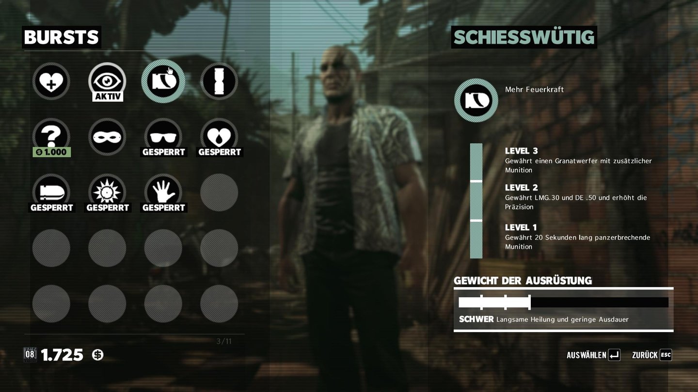 Max Payne 3 - Multiplayer-BurstsSchießwütig