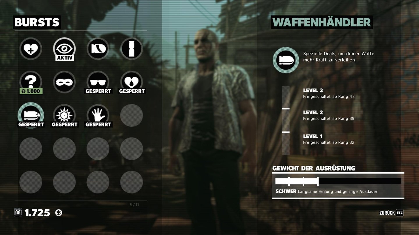 Max Payne 3 - Multiplayer-BurstsWaffenhändler