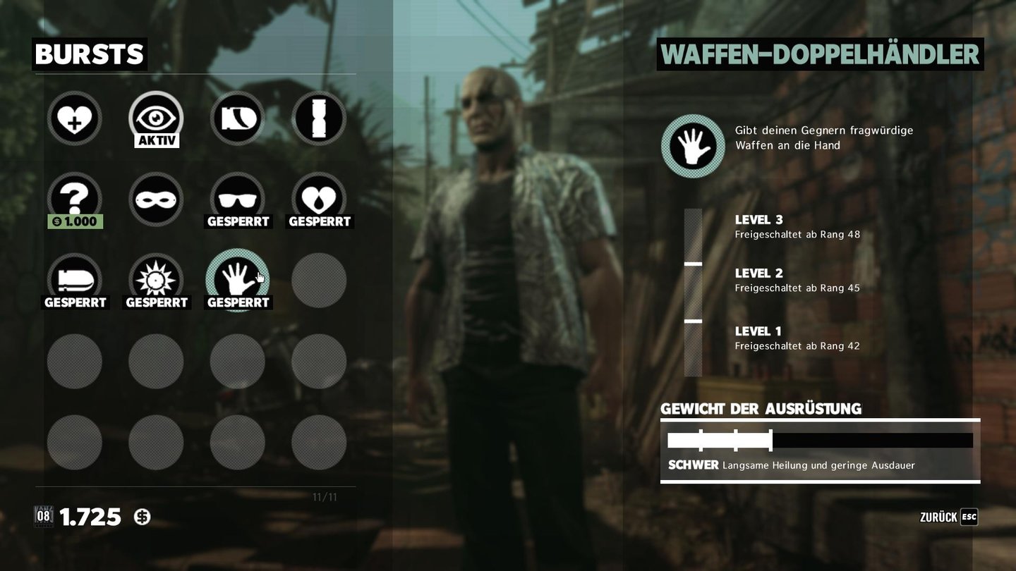 Max Payne 3 - Multiplayer-BurstsWaffen-Doppelhändler