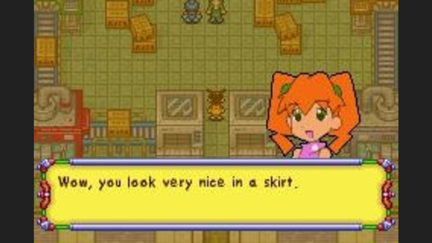 Ugh! Howd you ever get talked into wearing a skirt?!