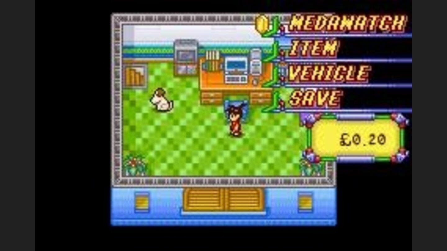 The menu shows the main things you can choose to look at