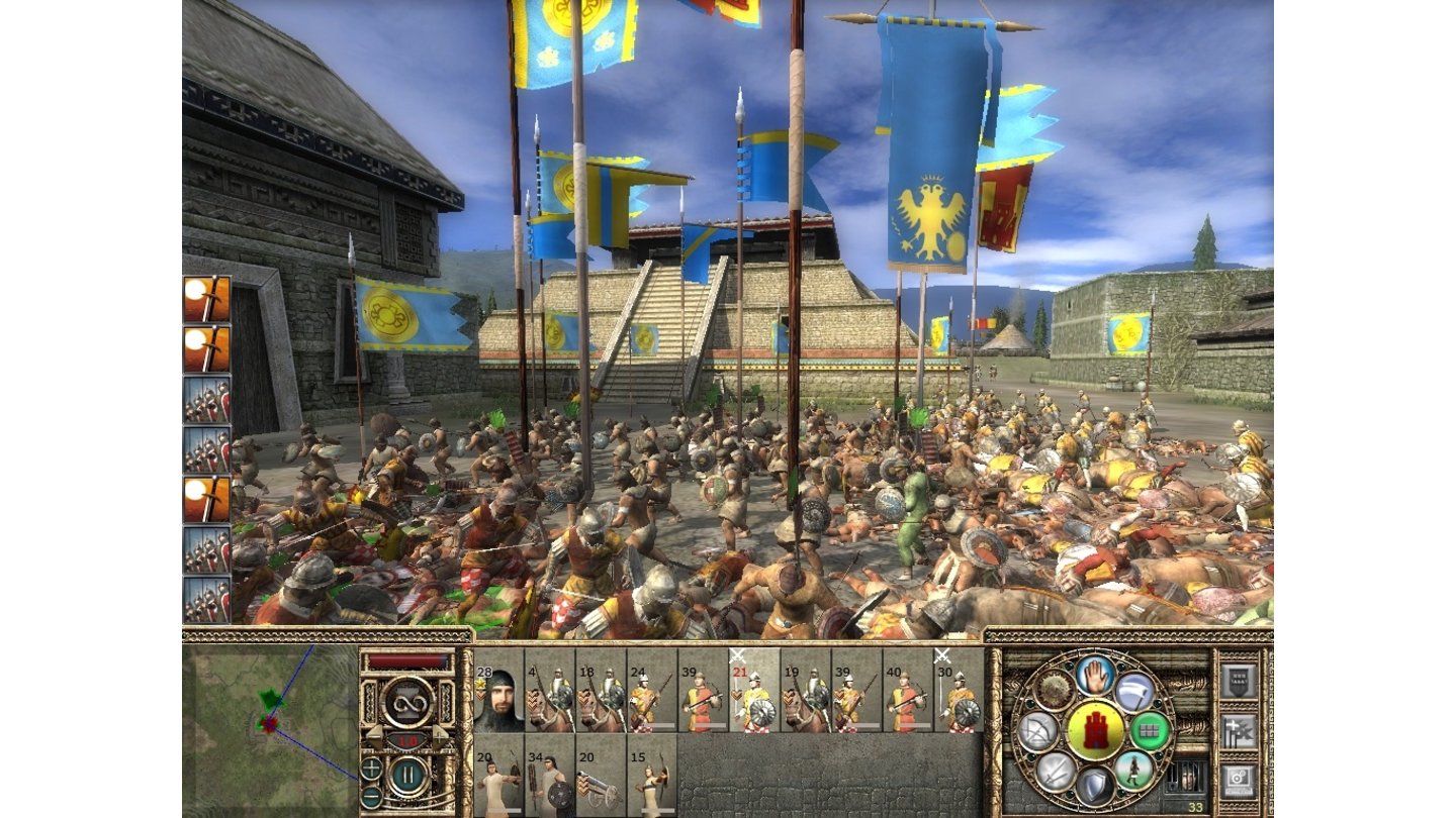 Medieval2: Kingdoms (2007)Das Addon zu Medieval 2 bringt gleich vier (zu leichte) Kampagnen und eine Hotseat-Funktion für den Rundenmodus, die allerdings nicht viele Fans findet.