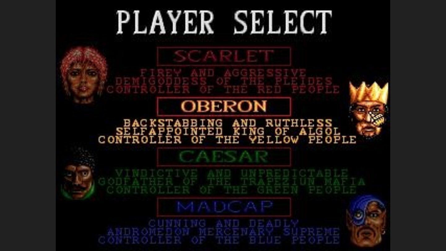 Player select