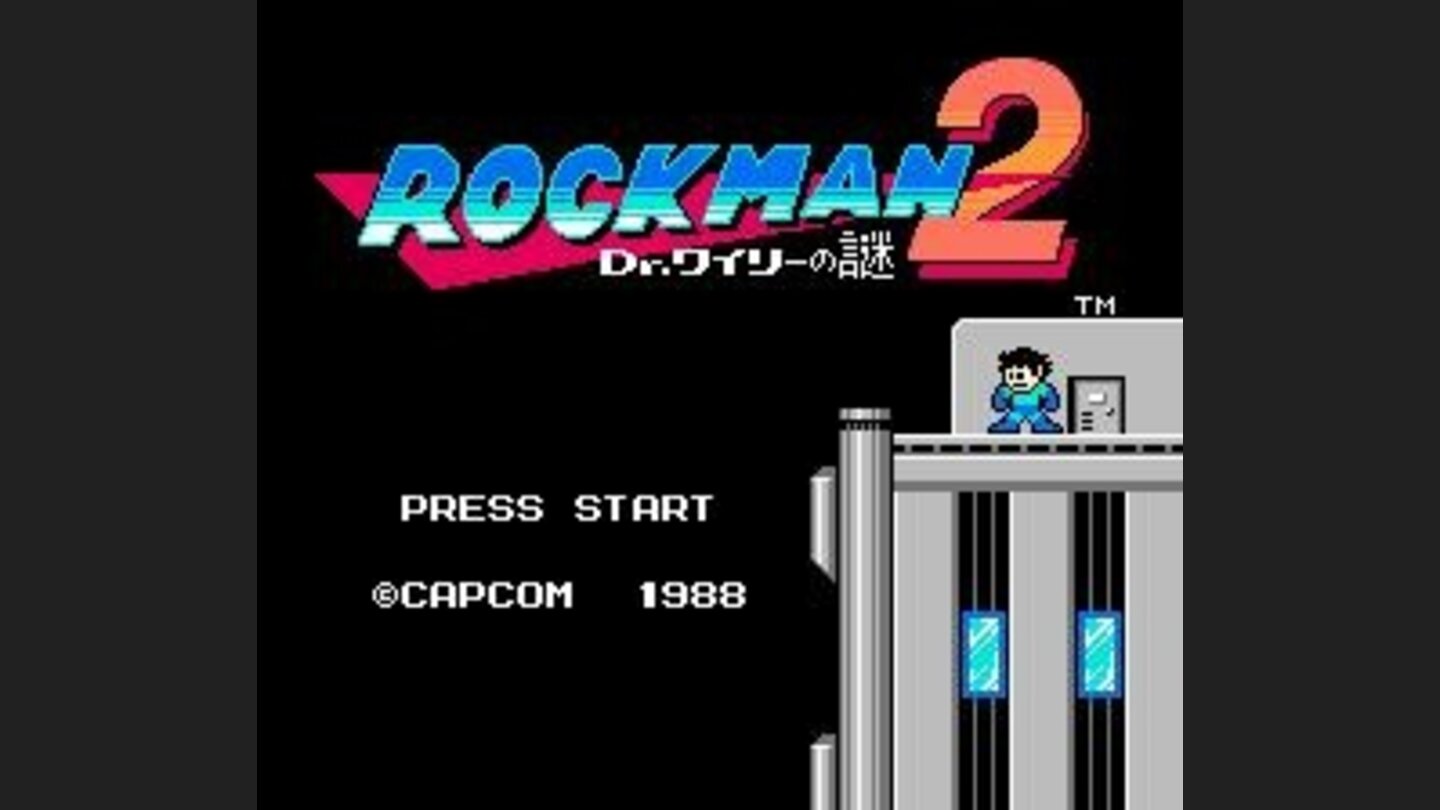 Japanese title screen